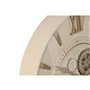 Horloge Murale Home ESPRIT Beige Doré Verre Fer 60 x 8 x 60 cm
