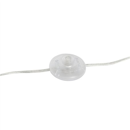Lampadaire Home ESPRIT Transparent Argenté 50 W 220 V 30 x 30 x 172 cm