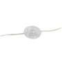 Lampadaire Home ESPRIT Transparent Argenté 50 W 220 V 30 x 30 x 172 cm