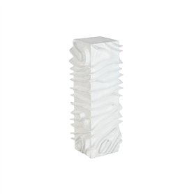 Piédestal Home ESPRIT Blanc Bois MDF Moderne 29 x 29 x 80 cm