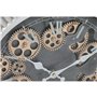 Horloge Murale Home ESPRIT Noir Argenté Fer