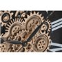 Horloge Murale Home ESPRIT Noir Doré Fer 80 X 8,5 X 80 cm