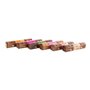 Support DKD Home Decor Encens Bois Bambou Mandala Naturel 26 x 8 x 8 cm (6 Pièces)