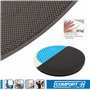 S SUMEX RK19009 Coussin Rond Rotatif à 360 degrés avec Gel et Mousse à mémoire de Forme pour Voiture, Bureau et Tous Types de si