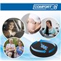 S SUMEX RK19009 Coussin Rond Rotatif à 360 degrés avec Gel et Mousse à mémoire de Forme pour Voiture, Bureau et Tous Types de si