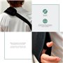 Ortones - Écharpe Sling Ajustable Enfant Attelle Bras et Épaule - Immobilisateur Bilatéral Taille Universelle – Noir