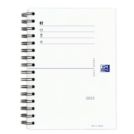 Oxford My Fab Recharge agenda A5 2023 vue hebdomadaire en espagnol