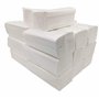 limpiezabarata | Tissue Zig Zag | Lot De 3000 Serviettes En Papier Laminé | Double Épaisseur