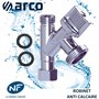 Arco Robinet de machine à laver anticalcaire 3/8 t/lx3/8 mx3/4 mâle