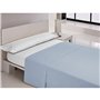 Drap Happy Home MIX COLORS Bleu 195 x 270 cm