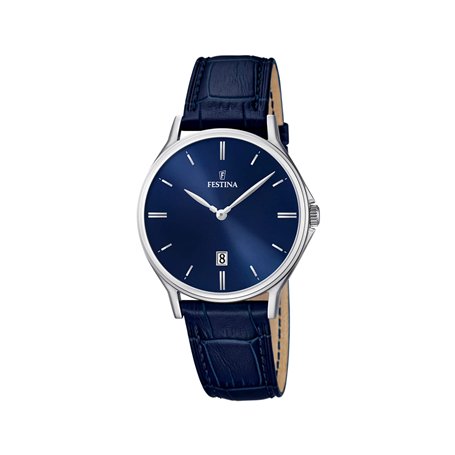 Festina Hommes Analogique-Numérique Quartz Montre avec Bracelet en Cuir