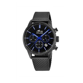 Montre lotus Noir