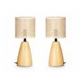 Lampe de bureau Marron 60 W 2 Unités