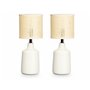 Lampe de bureau Blanc 60 W 2 Unités