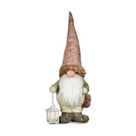 Figurine Décorative Lumière Lanterne Lutin 17 x 63 x 24