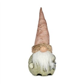 Figurine Décorative Lumière Étoile Lutin 21 x 55 x 22 cm Gris Rose Résine
