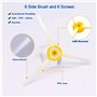 UPUPDAY Accessoires pour iRobot Roomba Séries 800 850 860 865 866 870 871 872 875 876 880 886 890 891 895 896 897 900 950 960 96