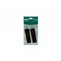 MICEL 91780 Lot de 2 butées pour volet roulant avec vis en métal métrique 6 en plastique marron 60 x 20 mm