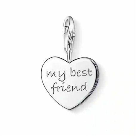 Pendentif Femme Thomas Sabo 0799-001-12 Gris 25 mm