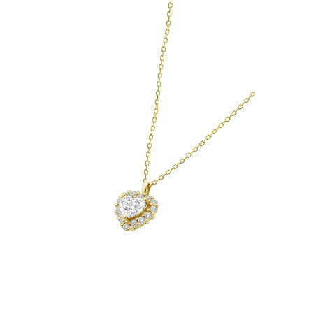 Pendentif Femme Lotus HIN00108/43 Doré