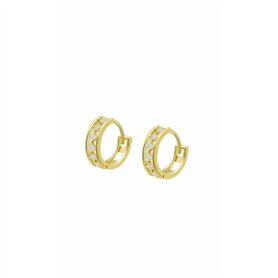 Boucles d´oreilles Femme Lotus HIN00155 Doré