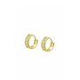 Boucles d´oreilles Femme Lotus HIN00155 Doré