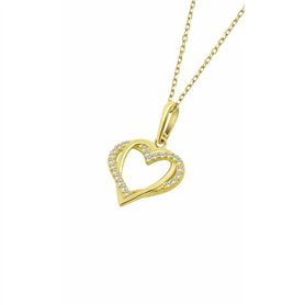 Pendentif Femme Lotus HIN00214/45 Doré