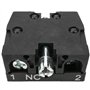 BeMatik - Bloc de contact ZB2-BE102 normalement fermé NC 400V 10A