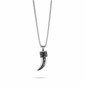 Pendentif Homme Radiant RH000272 Argenté Noir