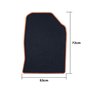 Set de tapis de voitures OCC Motorsport OCCKI0038YE Kia Xceed 5 Pièces