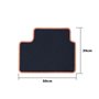 Set de tapis de voitures OCC Motorsport OCCKI0038YE Kia Xceed 5 Pièces