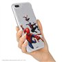 Coque pour iPhone XR officielle Marvel Spiderman toile d'araignée motif pour protéger votre téléphone. Coque en silicone souple 