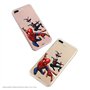 Coque pour iPhone XR officielle Marvel Spiderman toile d'araignée motif pour protéger votre téléphone. Coque en silicone souple 