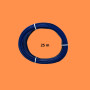 HALOTEC. 25 mètres Câble parallèle flexible bleu-marron PVC 2 x 0,50 mm² | Câble double polarisé | Cordon électrique parallèle p
