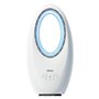 Jocca - Ventilateur Sans Pales avec Télécommande | Ventilateur Puissant et Silencieux | Lumière Nuit LED | 3 Vitesses | Commande