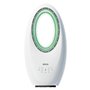 Jocca - Ventilateur Sans Pales avec Télécommande | Ventilateur Puissant et Silencieux | Lumière Nuit LED | 3 Vitesses | Commande
