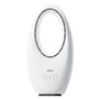 Jocca - Ventilateur Sans Pales avec Télécommande | Ventilateur Puissant et Silencieux | Lumière Nuit LED | 3 Vitesses | Commande