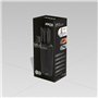 Set de 5 couteaux - JOCCA - Bloc en polypropylene - Noir