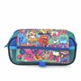 office box Colorline Trousse triple design avec grands compartiments intérieurs avec fermeture éclair individuelle