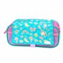 office box Colorline Trousse triple design avec grands compartiments intérieurs avec fermeture éclair individuelle