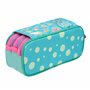 office box Colorline Trousse triple design avec grands compartiments intérieurs avec fermeture éclair individuelle, multicolore,