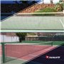 DIAMANTE 1009 Filet de Tennis Mixte, Noir, 12.8 x 1.07 m