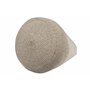 Lorena Canals Panier Mama Mushroom 97% Coton 3% Autres Fibres -Naturel, Lin, Sol Brun- 33x38 cm