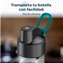 Cecotec Blender Portable Individuel Smoothies Power Titanium 900 ProGo, Puissance Max de 900W, Comprend 2 Tasses Portables de 57