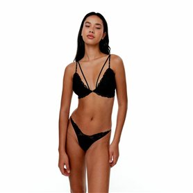 Bikini Black Limba Triangular Mojave Noir