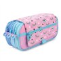 PracticDomus Trousse de rangement triple avec fermeture éclair individuelle