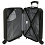 Marvel Avengers The Avengers Heroes Valise Cabine Noir 38x55x20 cms ABS Rigide Serrure à combinaison latérale 34L 2.74 kgs 4 rou