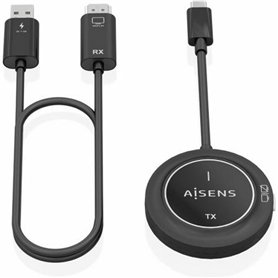 Câble HDMI Aisens ASWL-H2KC30M003-BK Noir