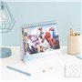 Grupo Erik - Calendrier de Bureau 2025 Marvel, Spiderman | Calendrier Mensuel 18x20cm - De Janvier 2025 à Décembre 2025