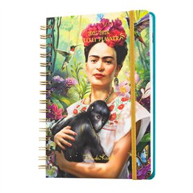 Grupo Erik - Agenda Scolaire Semainier 2025 2026 Frida Kahlo | Format A5